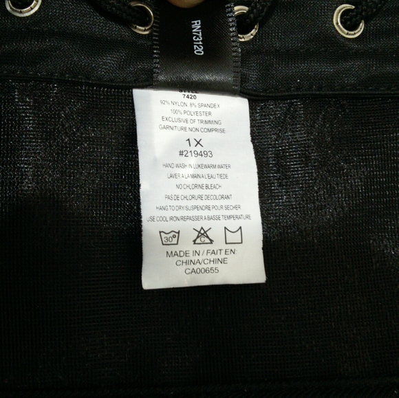 Frederick's of Hollywood black corset - Picture 4 of 5